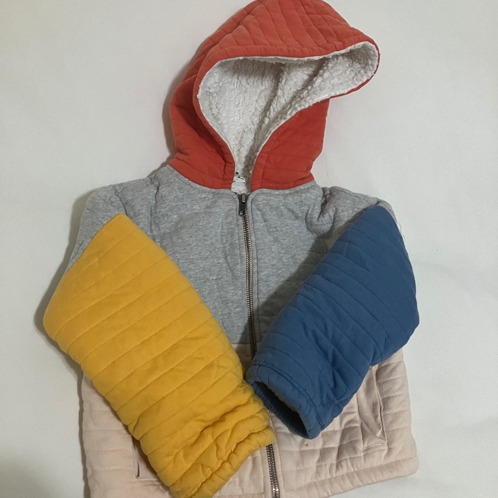 Stem Colorful Kids Jacket with Hood